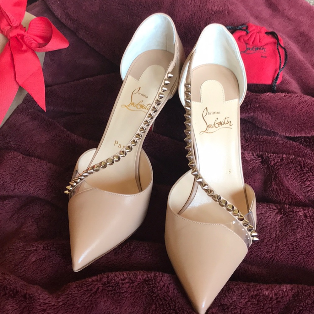 Christian Louboutin Spike Cross heels